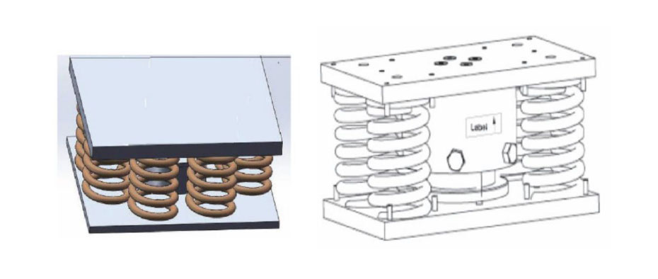 DAMPING POT VIBRATION 彈簧阻尼減震器