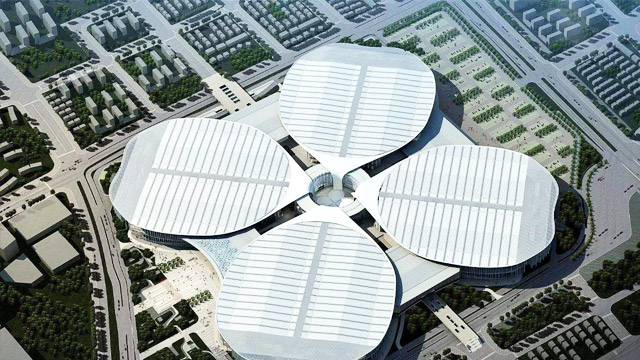 上海虹橋國(guó)家會(huì)展中心矩陣式減振器MT型案例！